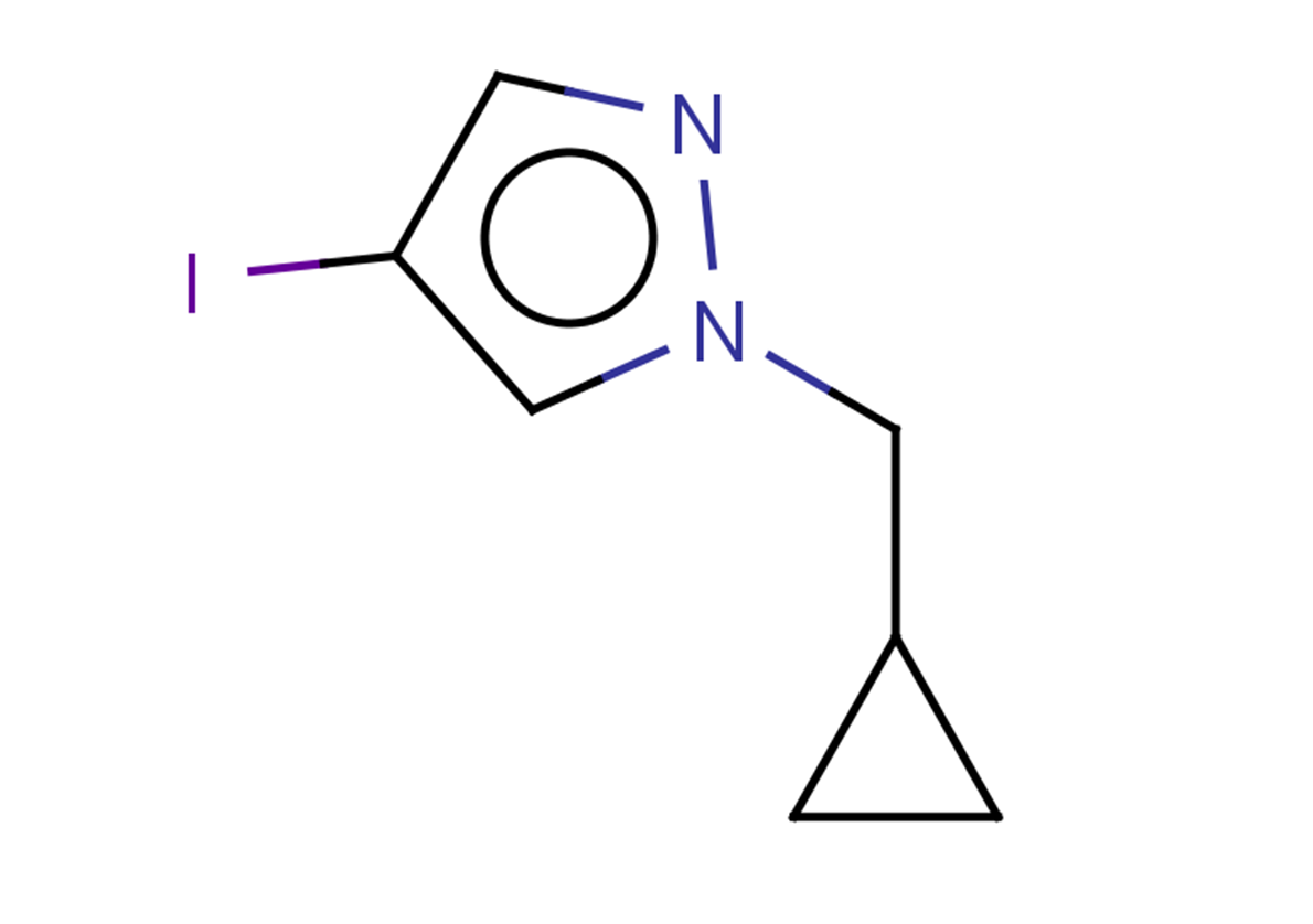 1-(cyclopropylmethyl)-4-iodo-1H-pyrazole