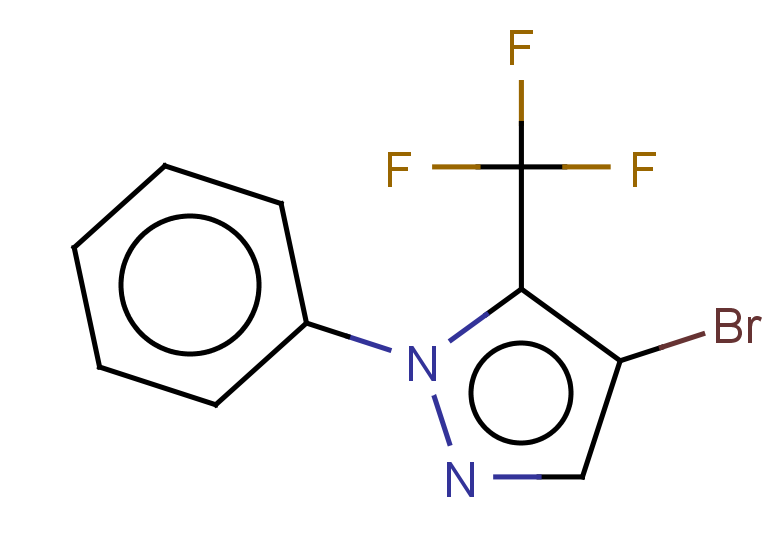 4-bromo-1-phenyl-5-(trifluoromethyl)-1H-pyrazole