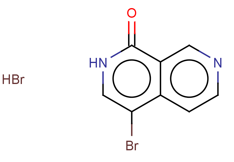 4-bromo-1,2-dihydro-2,7-naphthyridin-1-one hydrobromide
