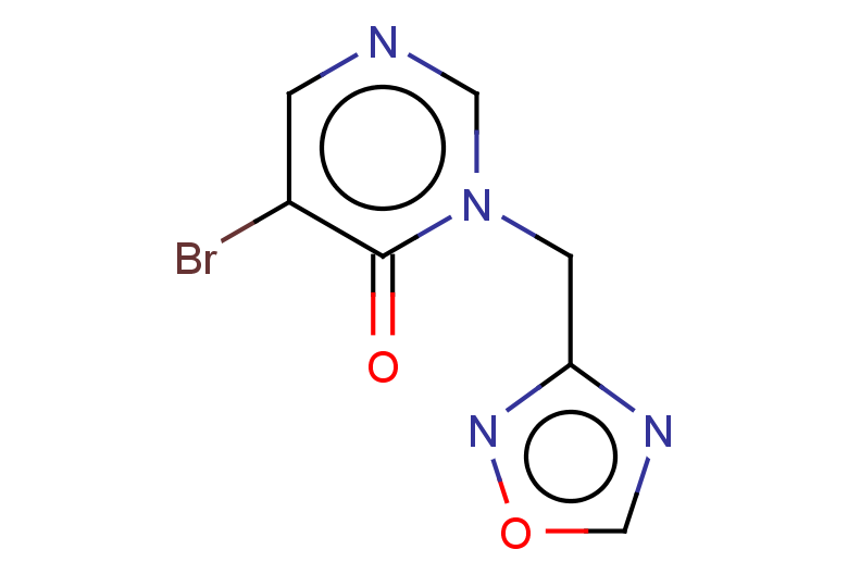 5-bromo-3-(1,2,4-oxadiazol-3-ylmethyl)-3,4-dihydropyrimidin-4-one