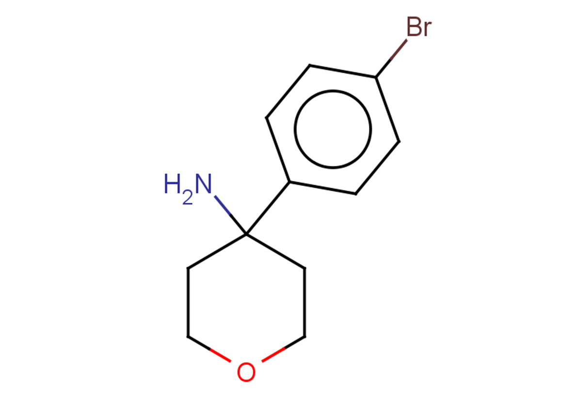 4-(4-bromophenyl)oxan-4-amine