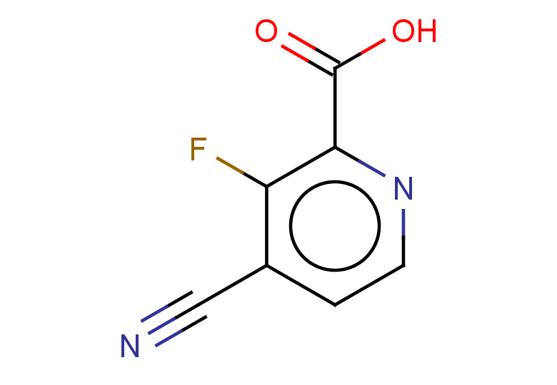 4-cyano-3-fluoropyridine-2-carboxylic acid