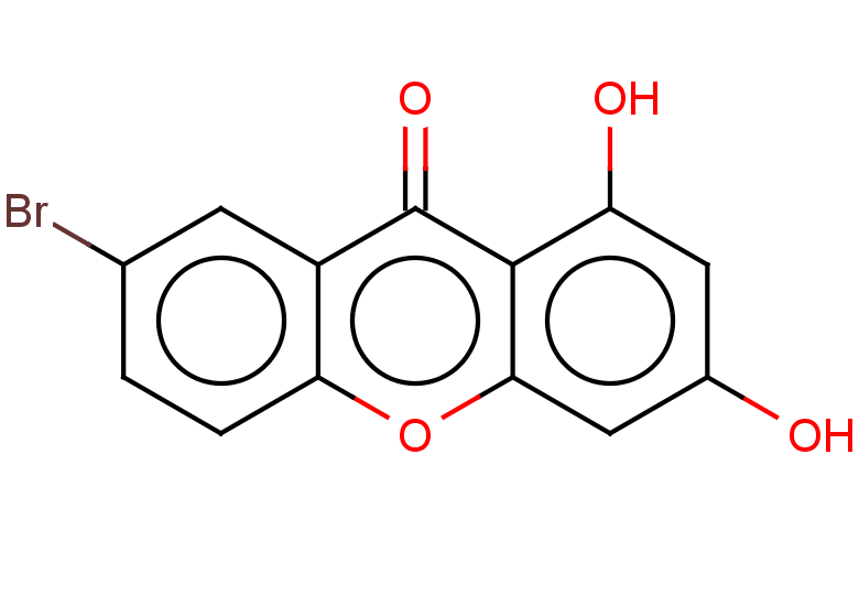 7-bromo-1,3-dihydroxy-9H-xanthen-9-one