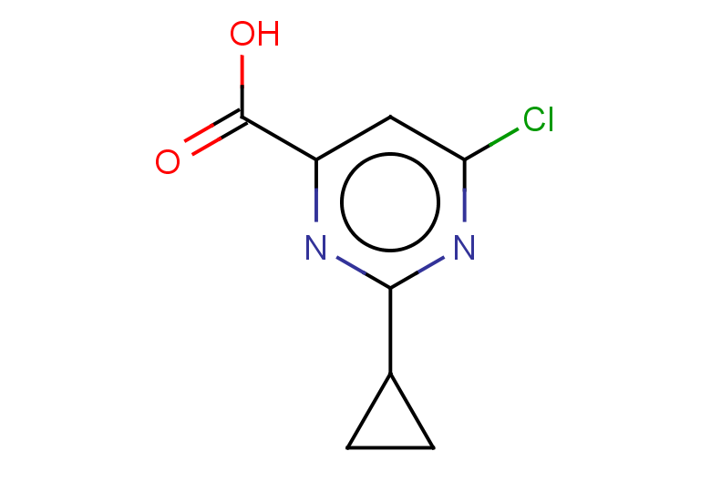 6-chloro-2-cyclopropylpyrimidine-4-carboxylic acid