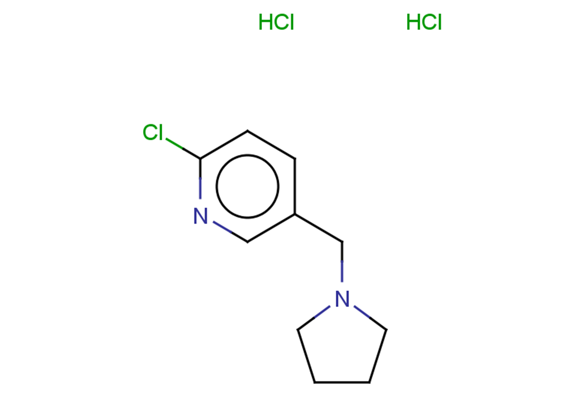 2-chloro-5-(pyrrolidin-1-ylmethyl)pyridine dihydrochloride