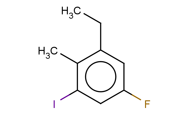 1-ethyl-5-fluoro-3-iodo-2-methylbenzene