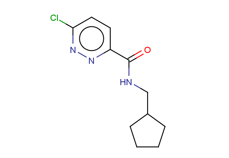 6-chloro-N-(cyclopentylmethyl)pyridazine-3-carboxamide