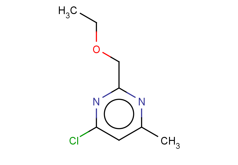 4-chloro-2-(ethoxymethyl)-6-methylpyrimidine