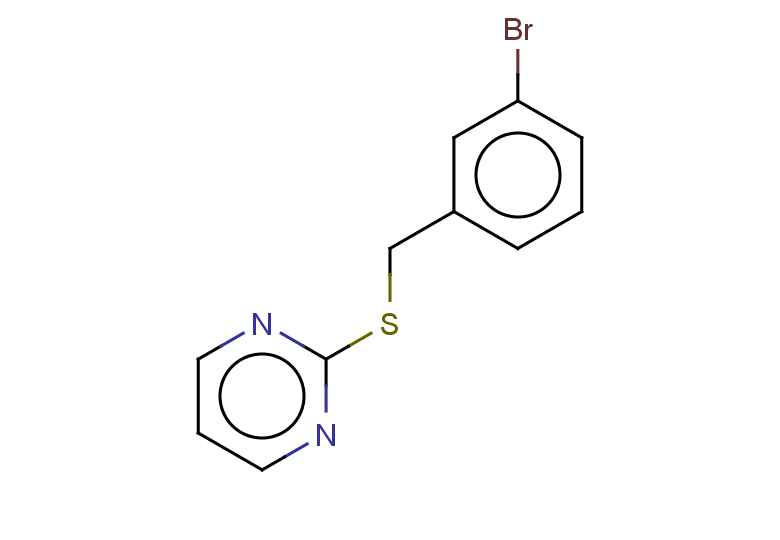 2-{[(3-bromophenyl)methyl]sulfanyl}pyrimidine