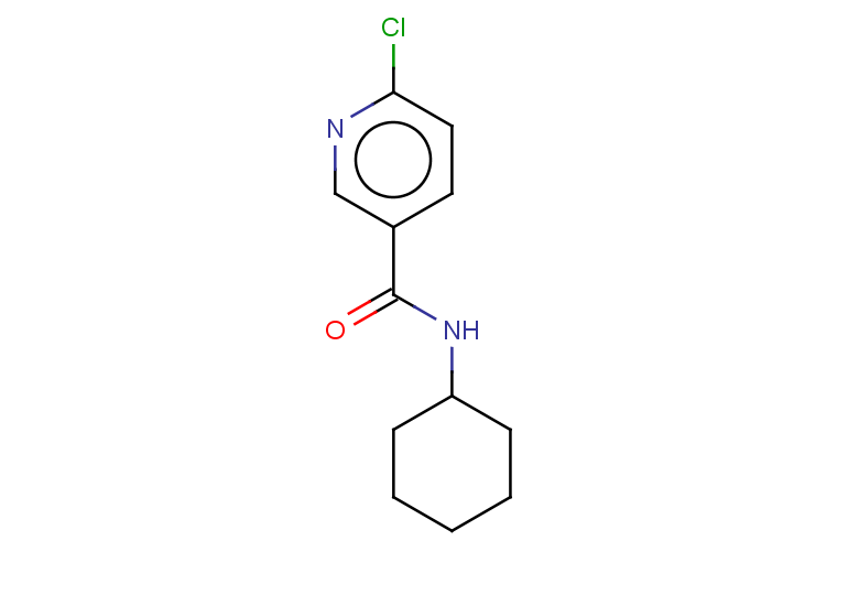 6-chloro-N-cyclohexylpyridine-3-carboxamide
