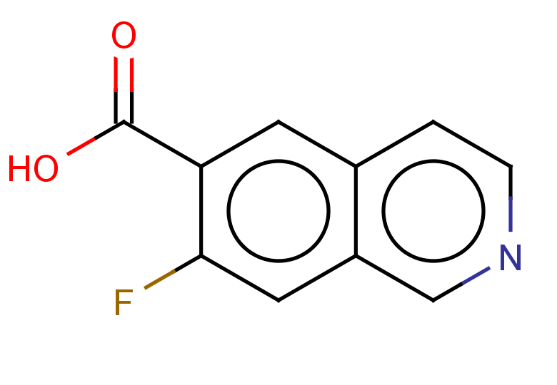 7-fluoroisoquinoline-6-carboxylic acid