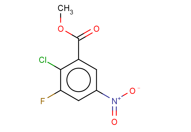 methyl 2-chloro-3-fluoro-5-nitrobenzoate