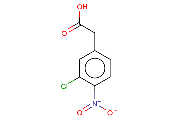 2-(3-chloro-4-nitrophenyl)acetic acid