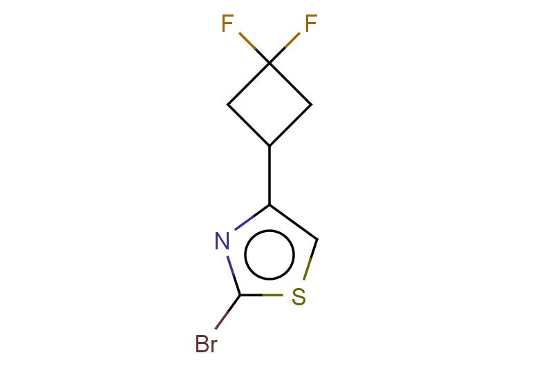 2-bromo-4-(3,3-difluorocyclobutyl)-1,3-thiazole