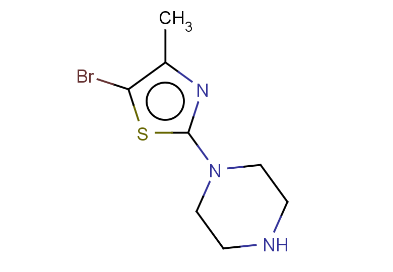 1-(5-bromo-4-methyl-1,3-thiazol-2-yl)piperazine
