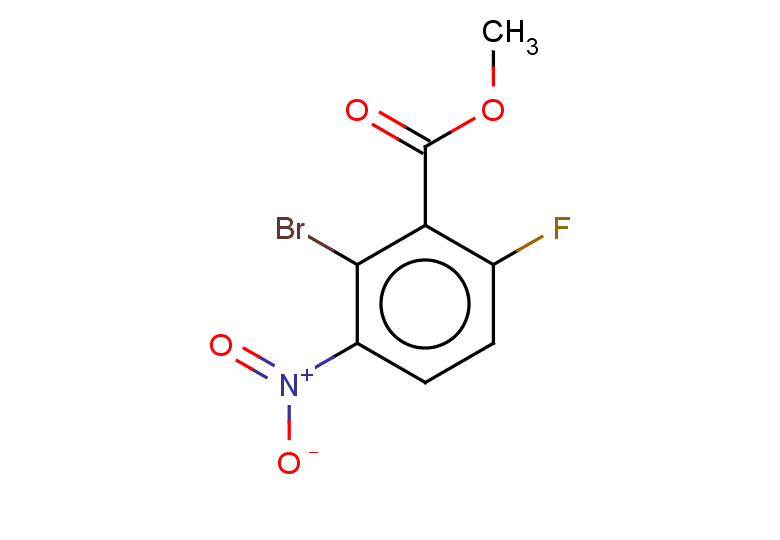 methyl 2-bromo-6-fluoro-3-nitrobenzoate