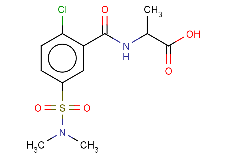 2-{[2-chloro-5-(dimethylsulfamoyl)phenyl]formamido}propanoic acid