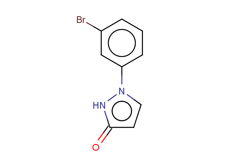 1-(3-bromophenyl)-2,3-dihydro-1H-pyrazol-3-one