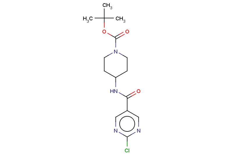 tert-butyl 4-(2-chloropyrimidine-5-amido)piperidine-1-carboxylate