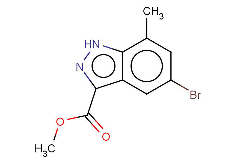 methyl 5-bromo-7-methyl-1H-indazole-3-carboxylate