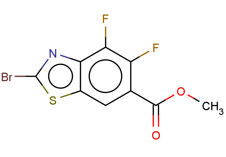 methyl 2-bromo-4,5-difluoro-1,3-benzothiazole-6-carboxylate