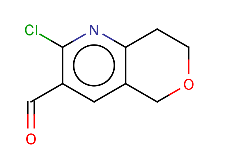 2-chloro-5H,7H,8H-pyrano[4,3-b]pyridine-3-carbaldehyde