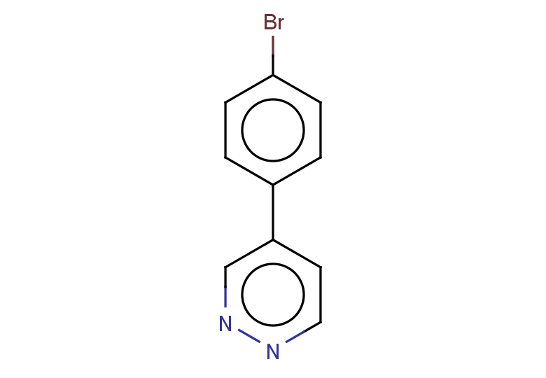 4-(4-bromophenyl)pyridazine