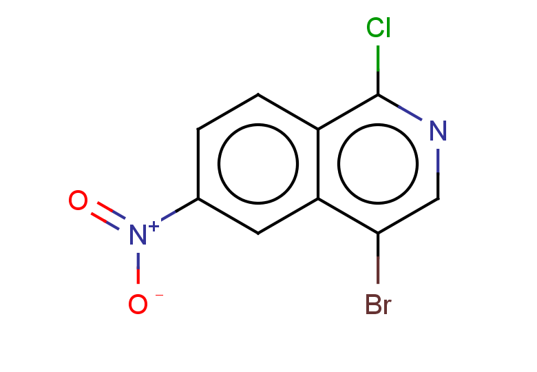 4-bromo-1-chloro-6-nitroisoquinoline