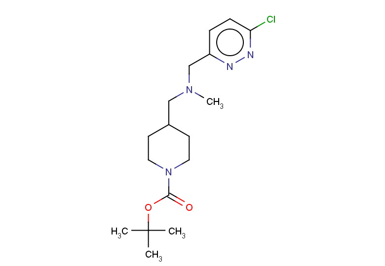 tert-butyl 4-({[(6-chloropyridazin-3-yl)methyl](methyl)amino}methyl)piperidine-1-carboxylate