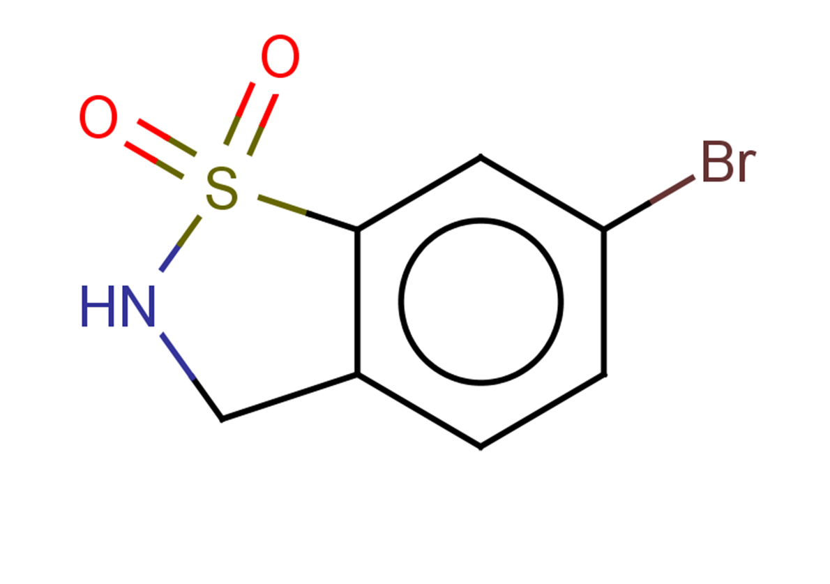 6-bromo-2,3-dihydro-1lambda6,2-benzothiazole-1,1-dione