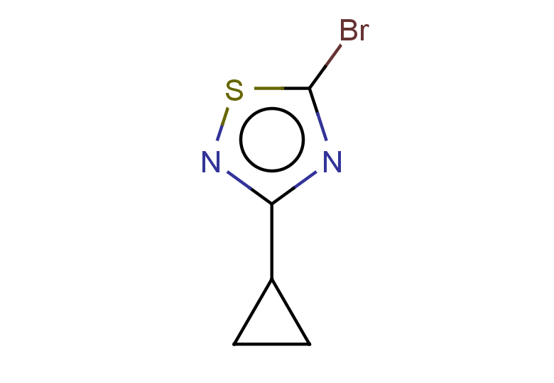 5-bromo-3-cyclopropyl-1,2,4-thiadiazole