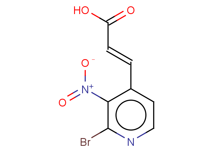 (2E)-3-(2-bromo-3-nitropyridin-4-yl)prop-2-enoic acid