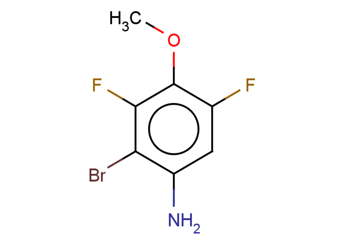 2-bromo-3,5-difluoro-4-methoxyaniline