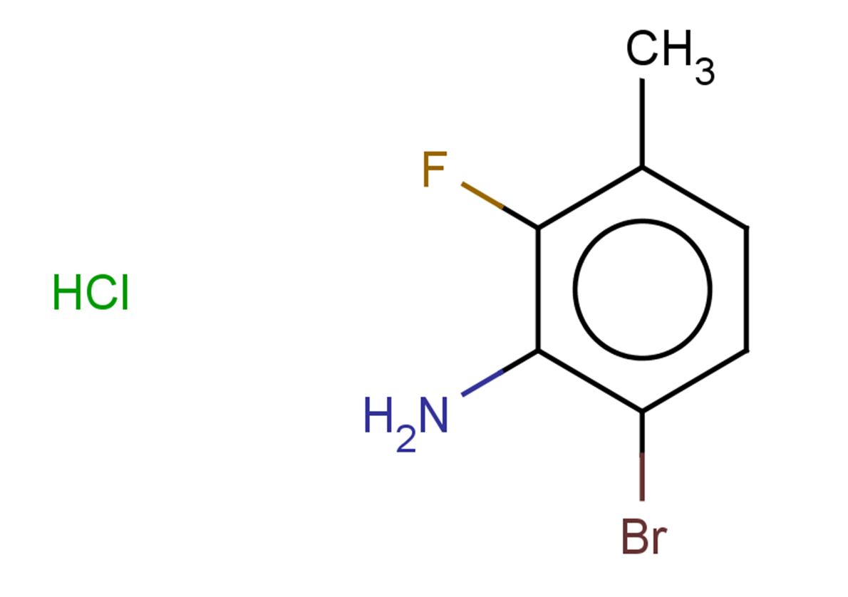 6-bromo-2-fluoro-3-methylaniline hydrochloride