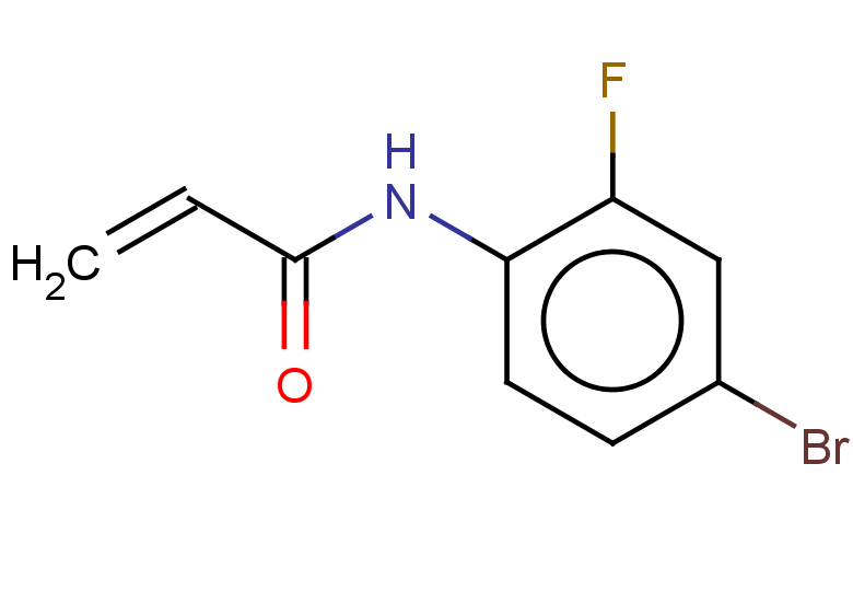 N-(4-bromo-2-fluorophenyl)prop-2-enamide