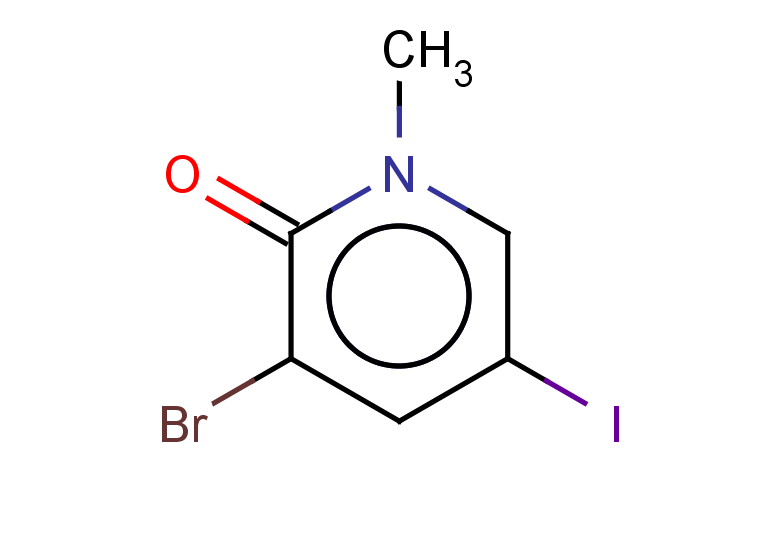 3-bromo-5-iodo-1-methyl-1,2-dihydropyridin-2-one