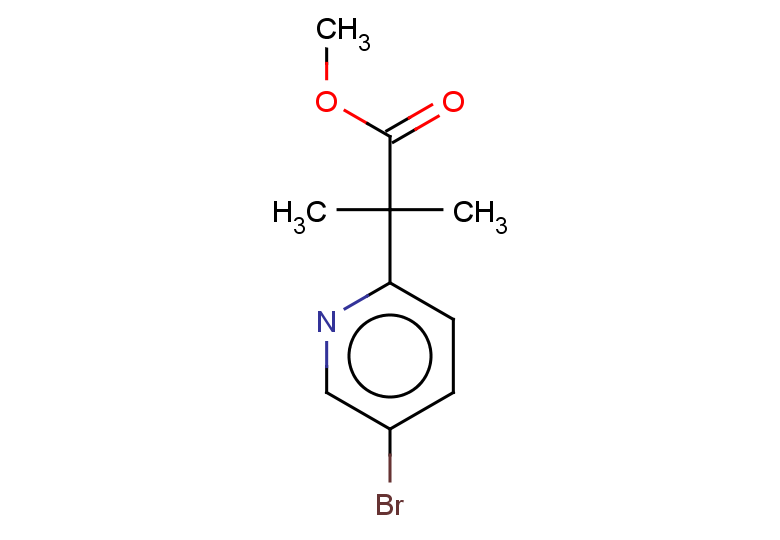 methyl 2-(5-bromopyridin-2-yl)-2-methylpropanoate