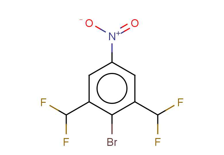 2-bromo-1,3-bis(difluoromethyl)-5-nitrobenzene