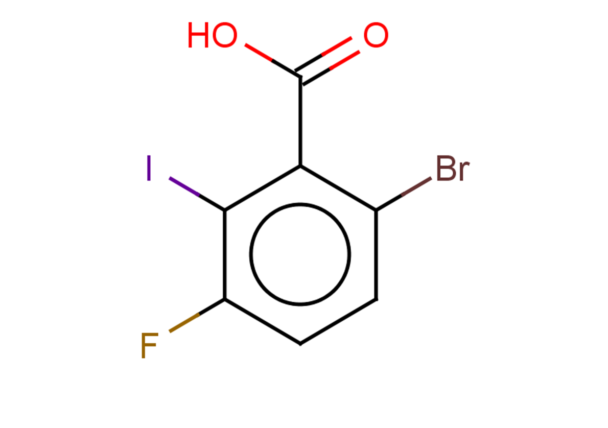 6-bromo-3-fluoro-2-iodobenzoic acid