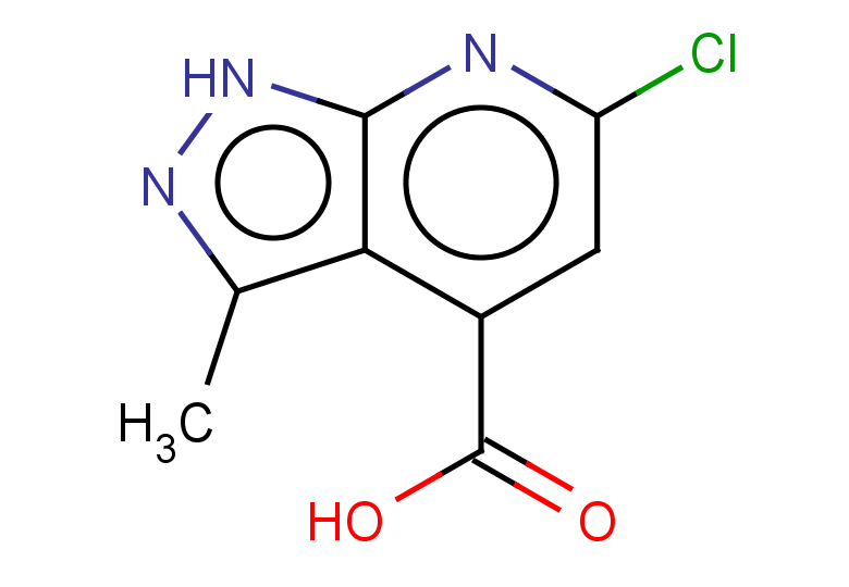 6-chloro-3-methyl-1H-pyrazolo[3,4-b]pyridine-4-carboxylic acid