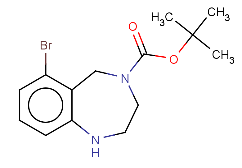 tert-butyl 6-bromo-2,3,4,5-tetrahydro-1H-1,4-benzodiazepine-4-carboxylate