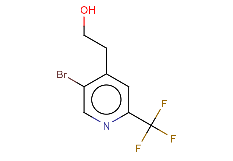 2-[5-bromo-2-(trifluoromethyl)pyridin-4-yl]ethan-1-ol