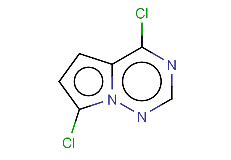4,7-dichloropyrrolo[2,1-f][1,2,4]triazine