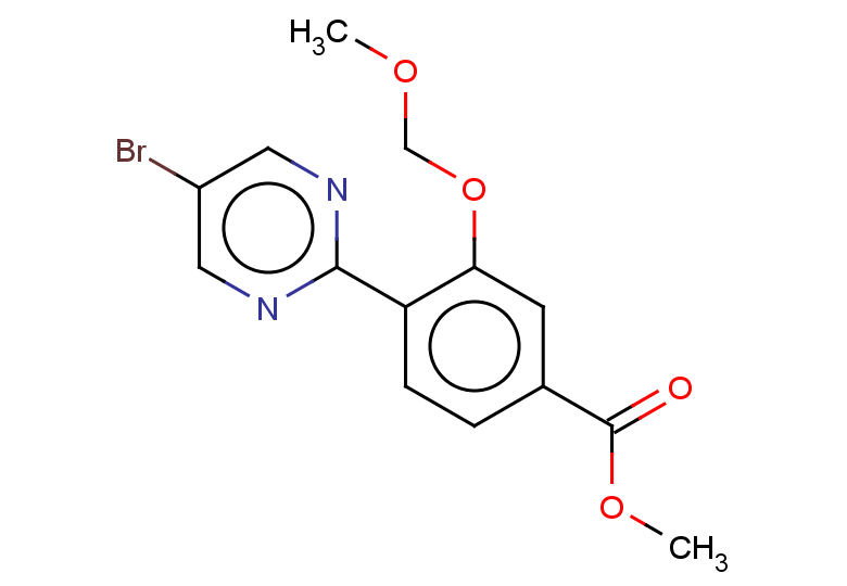 methyl 4-(5-bromopyrimidin-2-yl)-3-(methoxymethoxy)benzoate