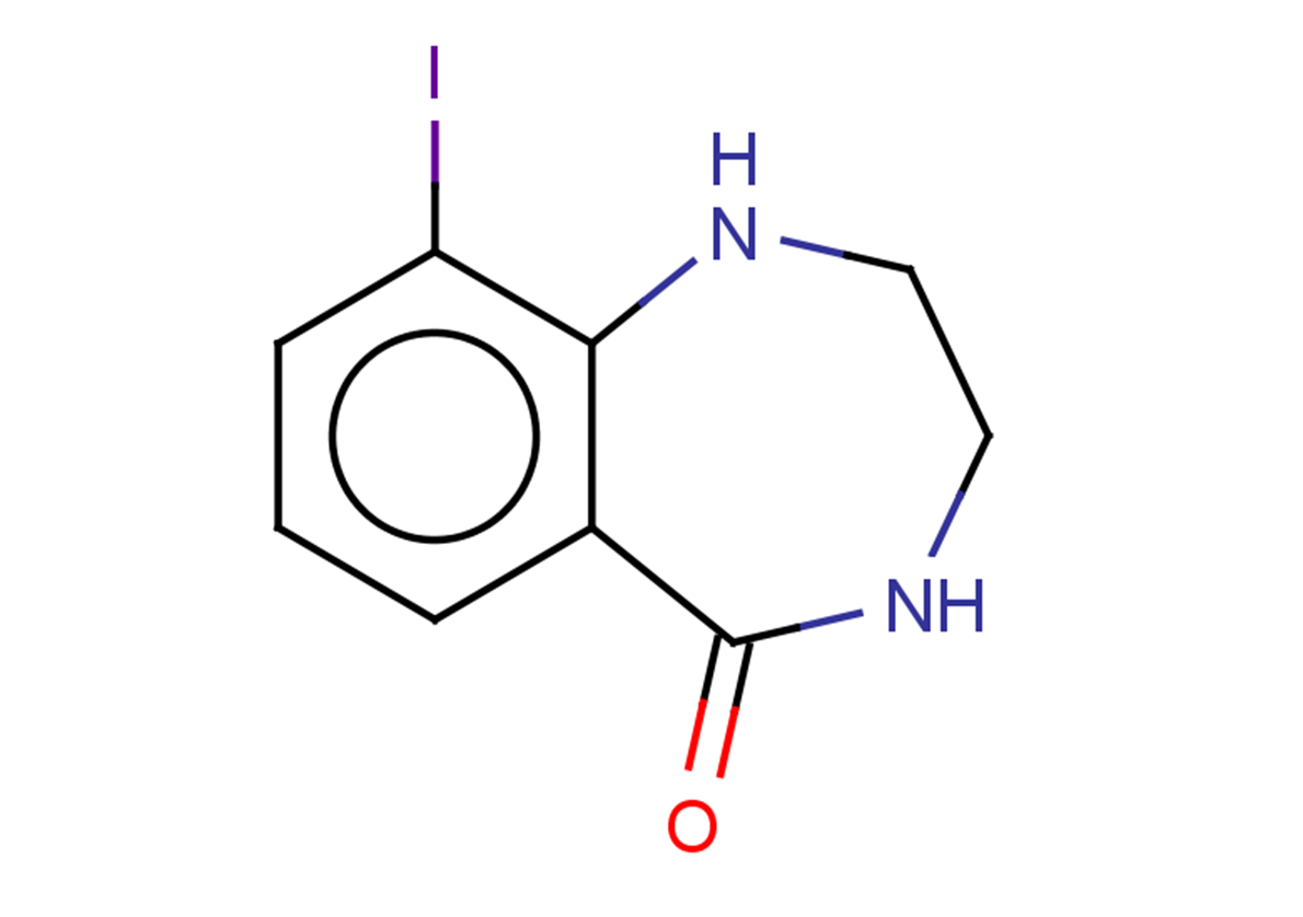 9-iodo-2,3,4,5-tetrahydro-1H-1,4-benzodiazepin-5-one