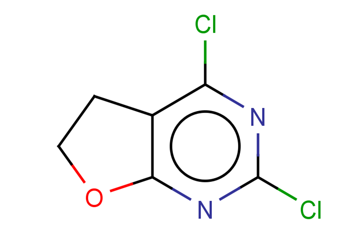 2,4-dichloro-5H,6H-furo[2,3-d]pyrimidine