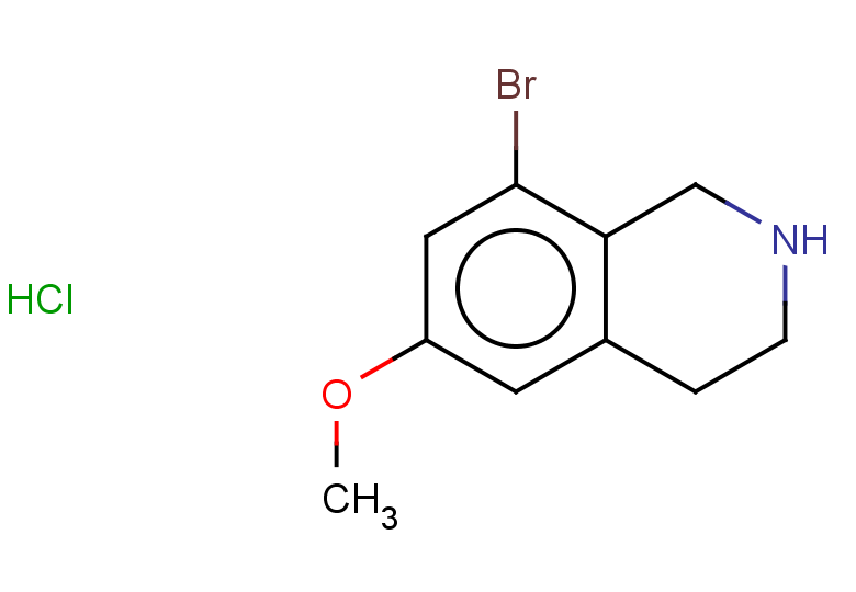 8-bromo-6-methoxy-1,2,3,4-tetrahydroisoquinoline hydrochloride