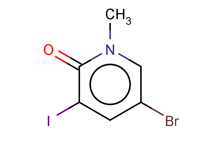 5-bromo-3-iodo-1-methyl-1,2-dihydropyridin-2-one