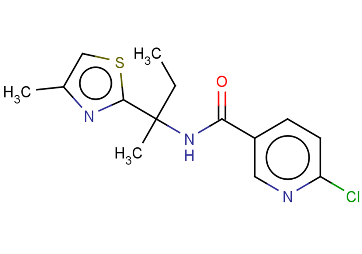 6-chloro-N-[2-(4-methyl-1,3-thiazol-2-yl)butan-2-yl]pyridine-3-carboxamide