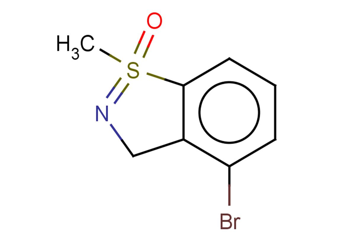 4-bromo-1-methyl-3H-1lambda6,2-benzothiazol-1-one